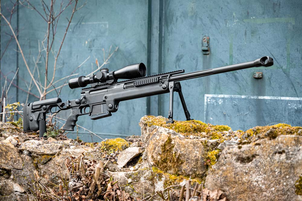 PGM Mini Hécate II dans le calibre .375 Swiss P