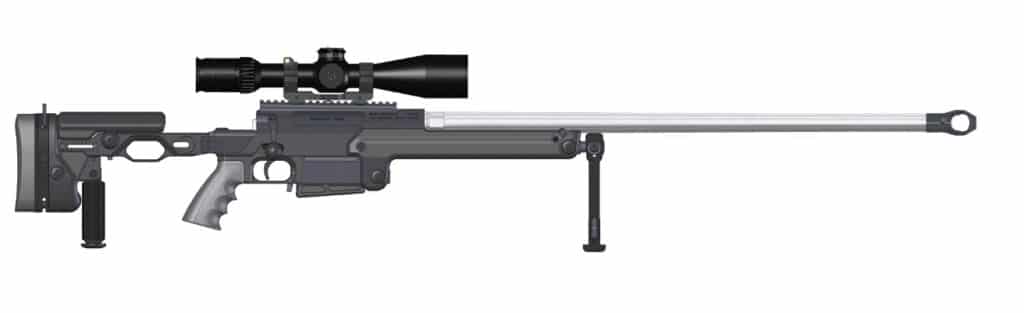 Carabine de TLD .338LM PGM Mini Hécate II dans le configurateur de fusils PGM