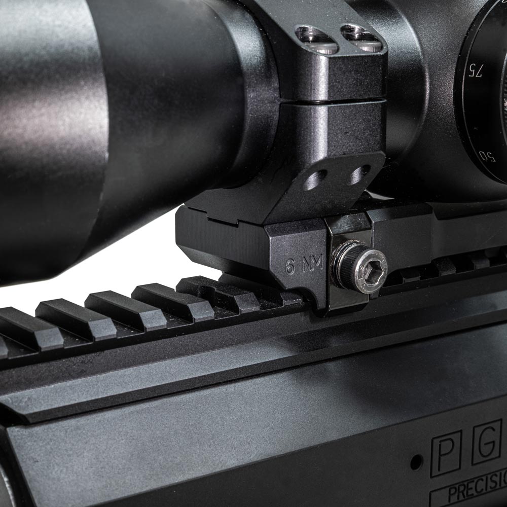 Rail Picatinny sur PGM Ultima Ratio 1ère génération