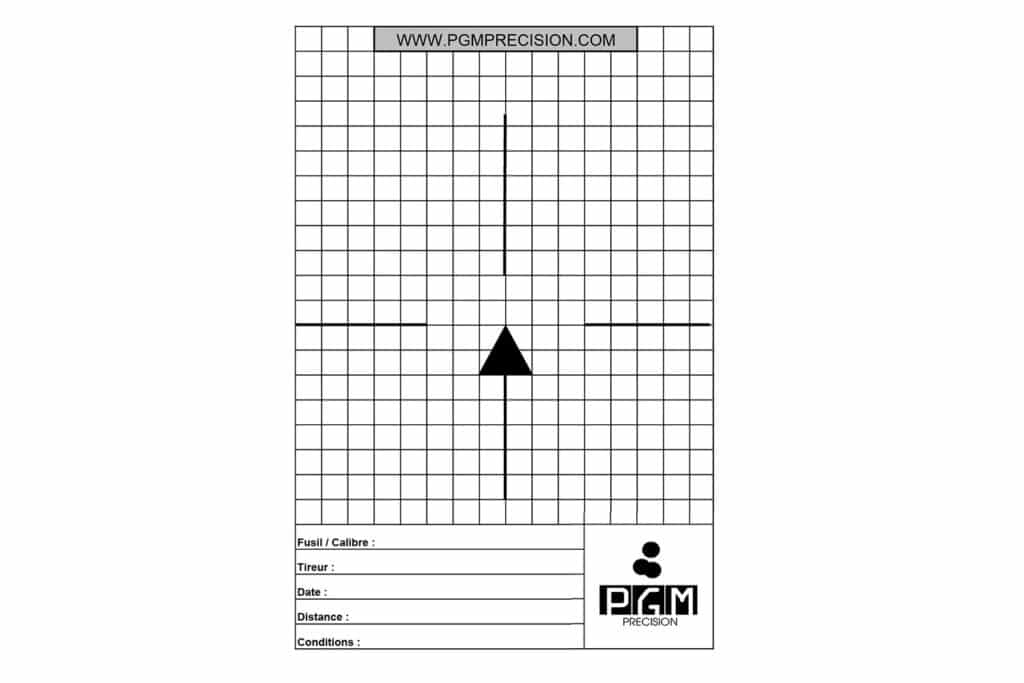 Cible PGM Précision pour le tir longue distance (TLD)