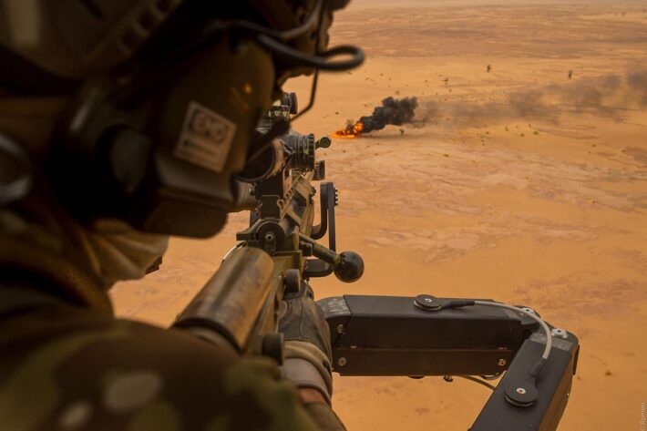 Fusil PGM Hécate II sur système STRIKE